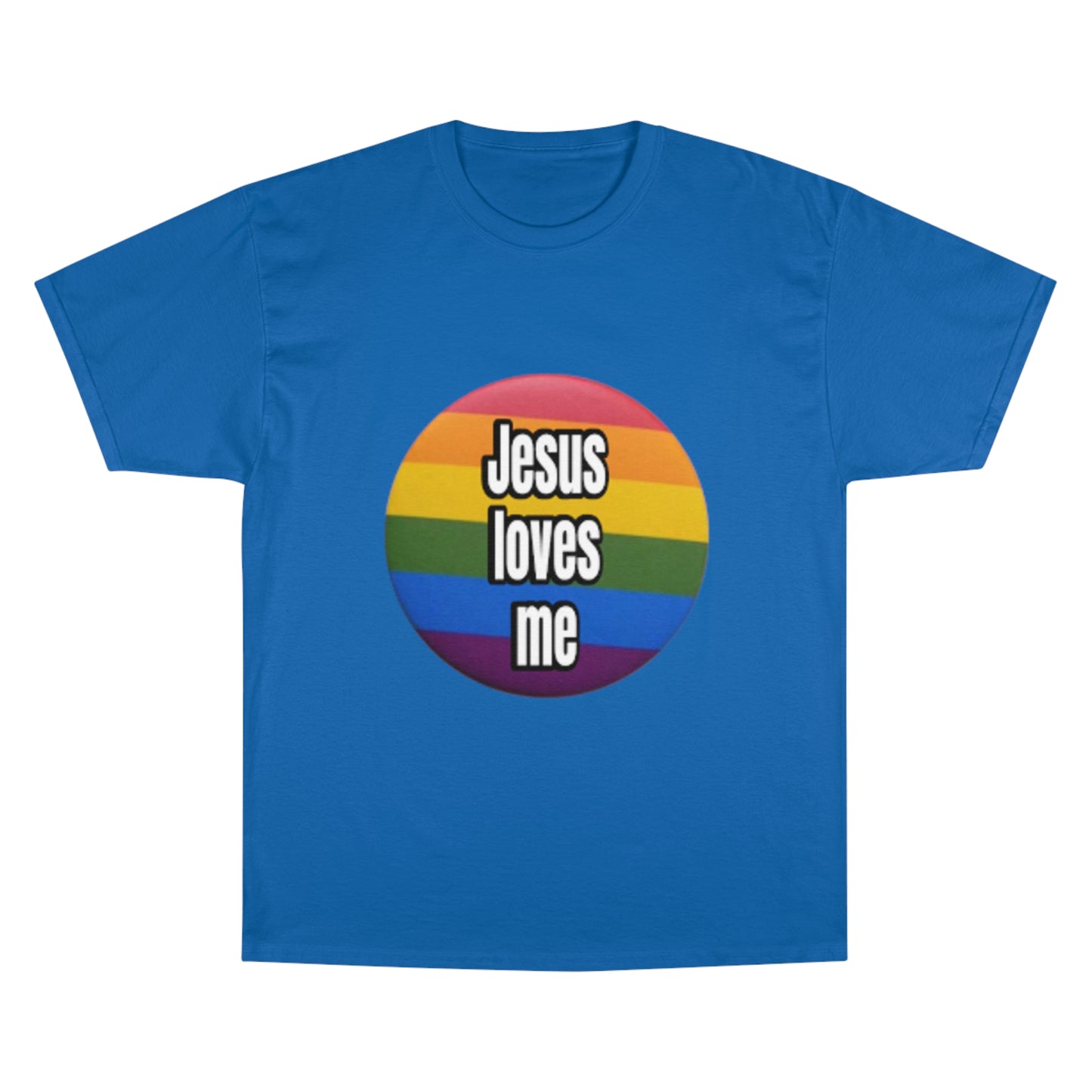 Love your neighbor. Even if they are queer punks Champion T-Shirt