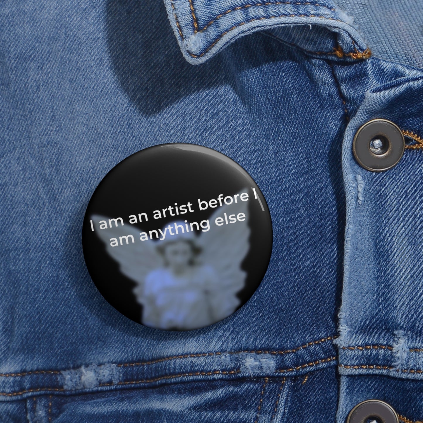 I am an Artist Pin Buttons