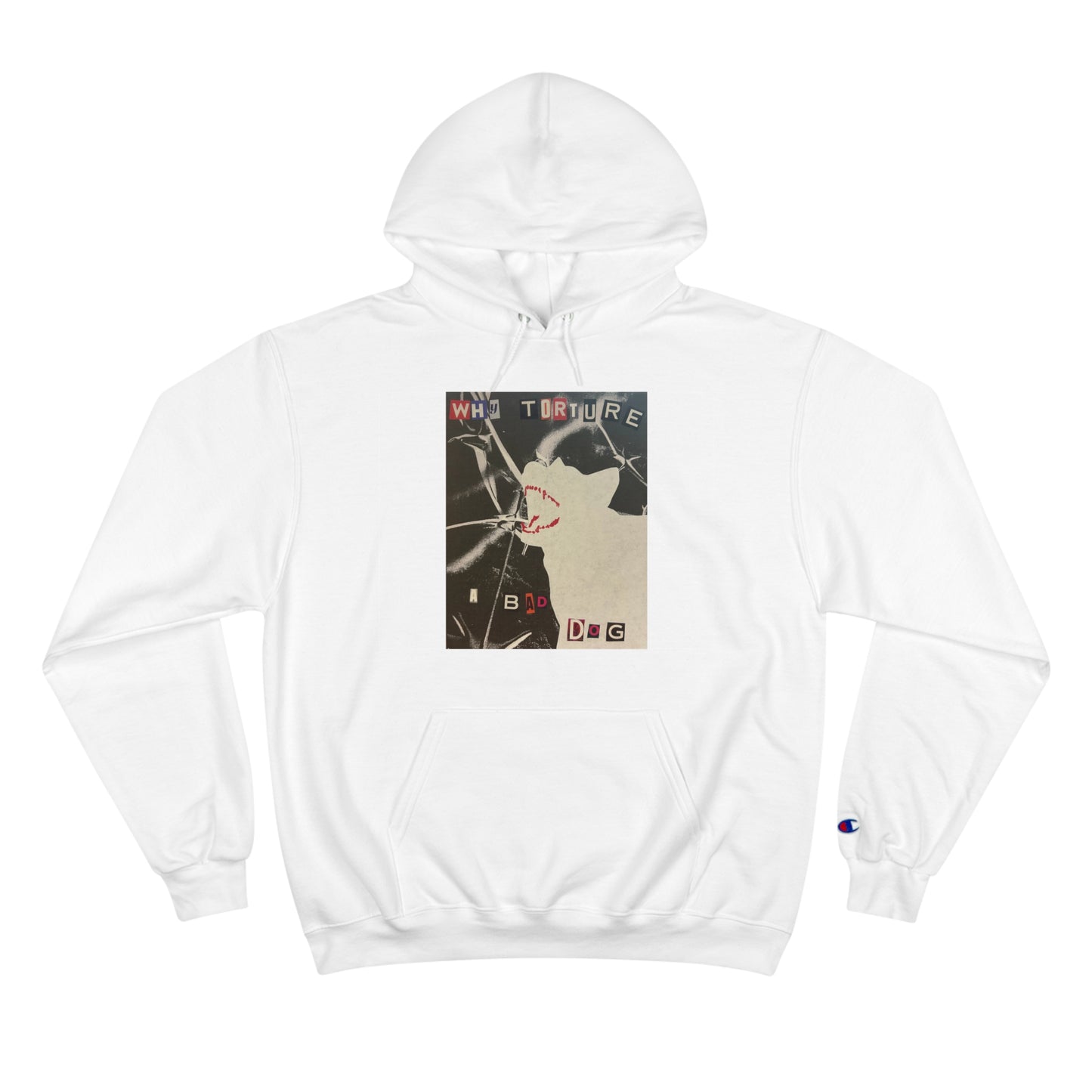 Why torture a bad dog? Champion Hoodie