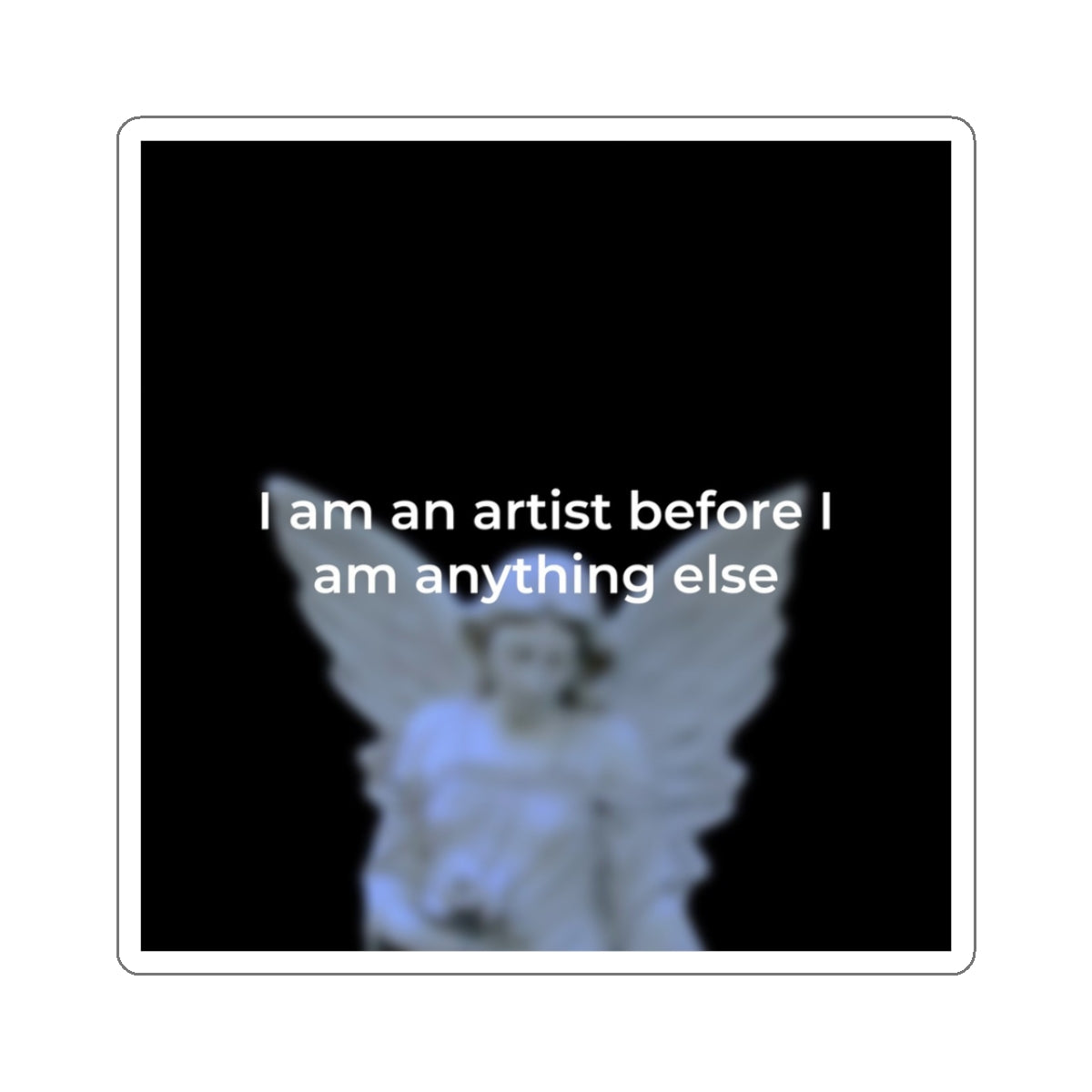 I am an Artist Stickers