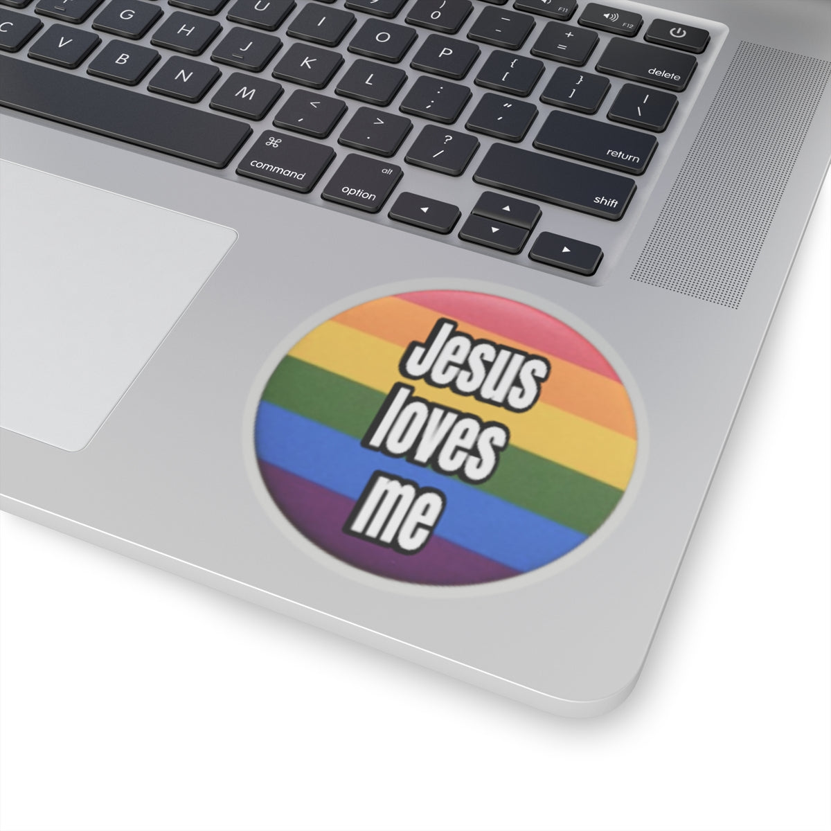 Love your neighbor. Even if they are queer punks Stickers