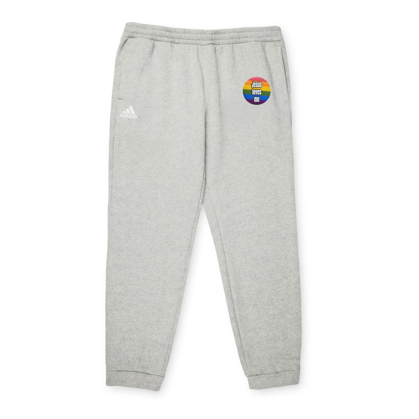 Love your neighbor. Even if they are queer punks Adidas Unisex Fleece Joggers