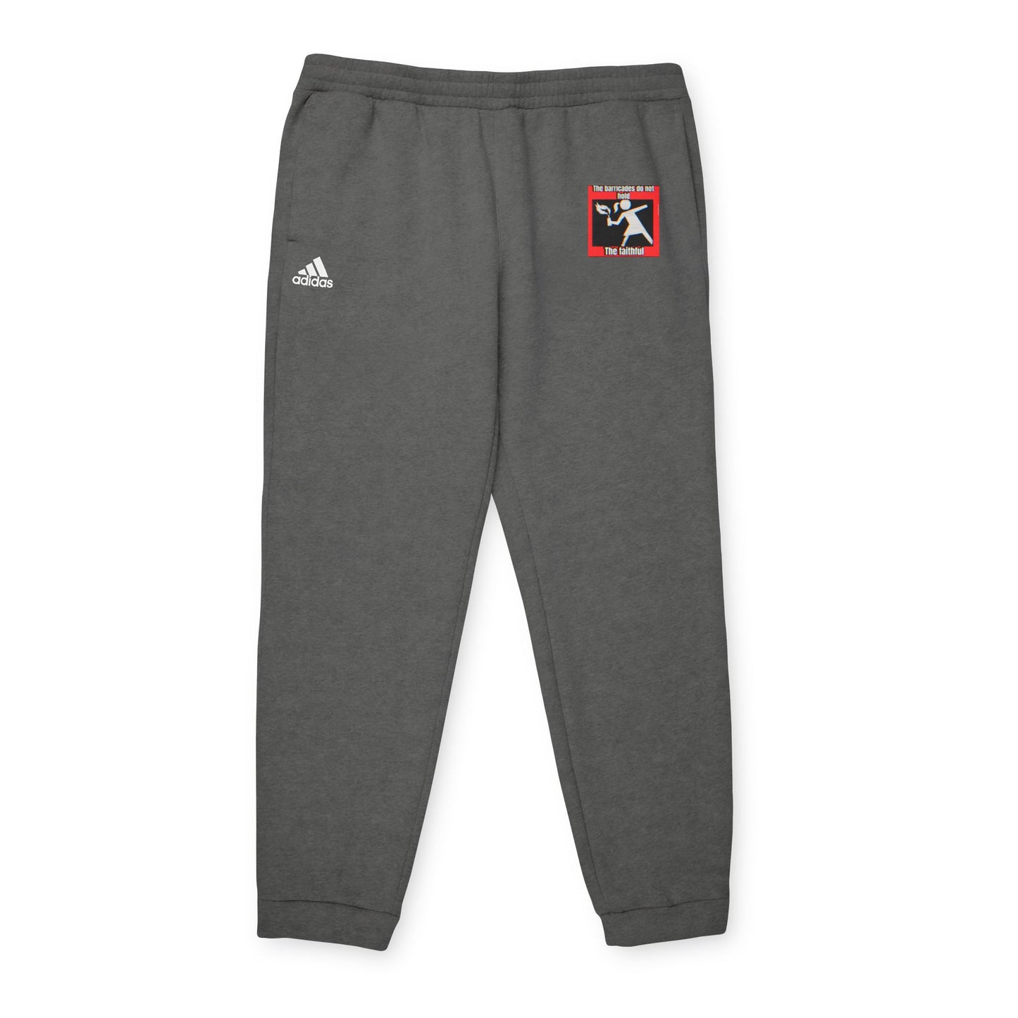 The Faithful Adidas Unisex Fleece Joggers